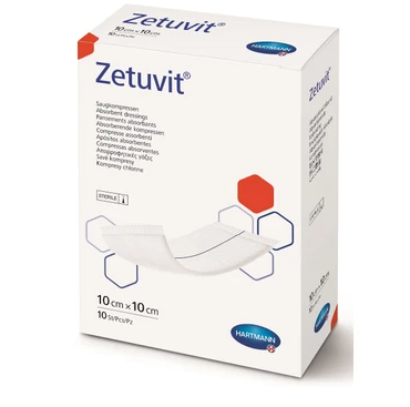 Zetuvit comprese sterile 10 x 10cm x 25buc (Hartmann)