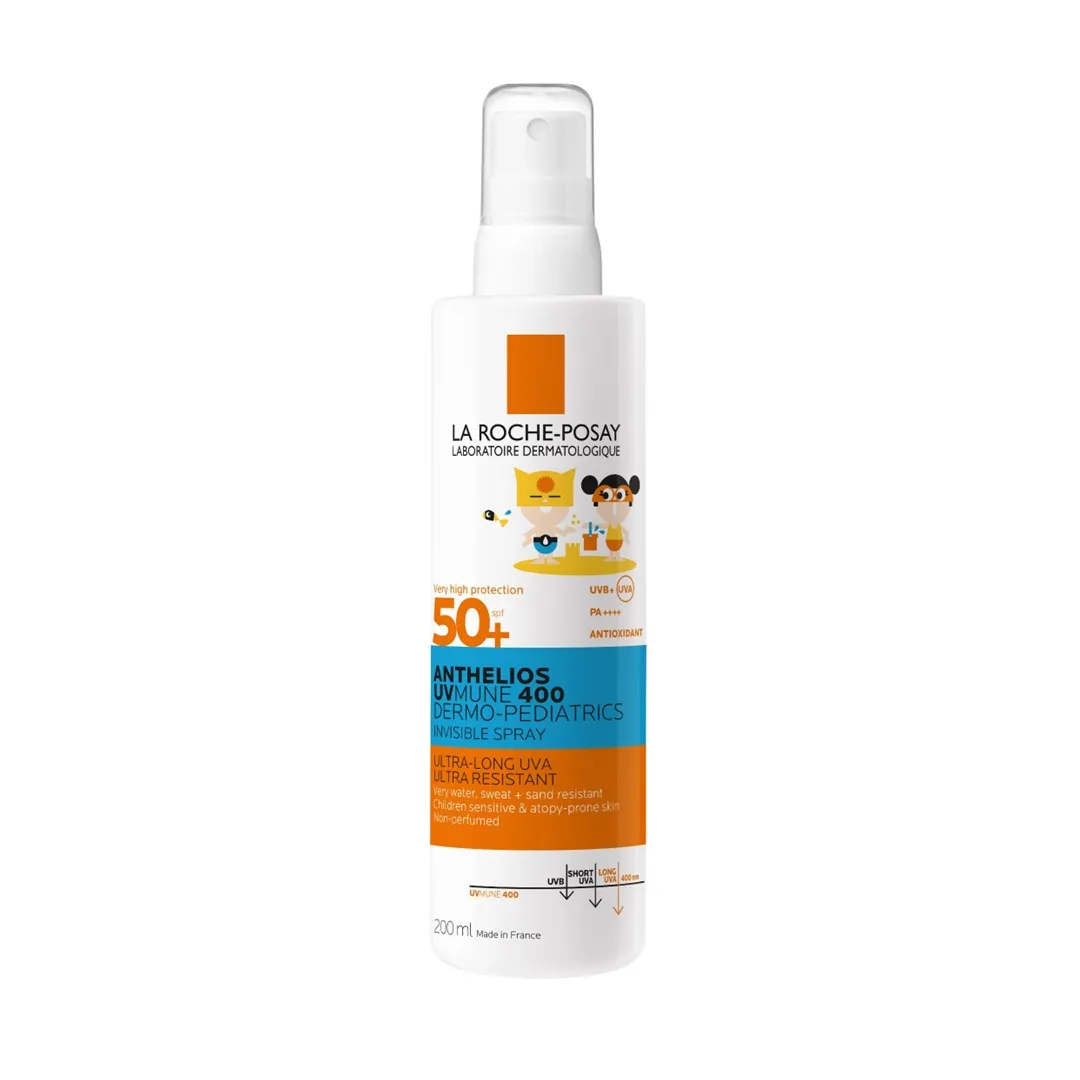 Spray invizibil Anthelios Dermo-Pediatrics UV-MUNE SPF50+, 200ml, La Roche-Posay