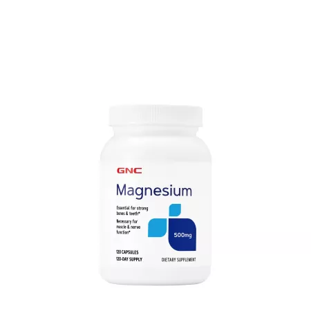 Magnesium 500mg, 120 capsule, GNC