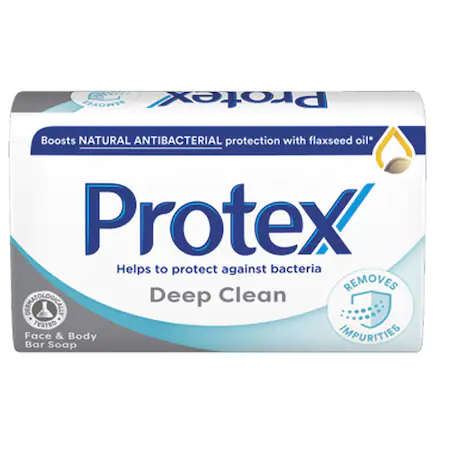 Sapun solid antibacterian Deep Clean, 90g, Protex