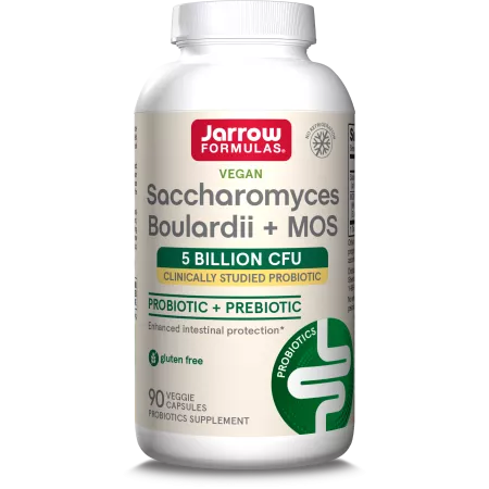 Saccharomyces Boulardii + Mos, 90 capsule, Jarrow Formulas