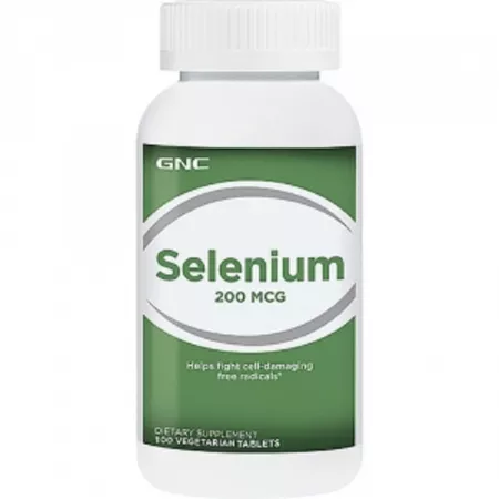 Selenium 200mg, 100 tablete, GNC