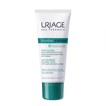 Crema anti-acnee Hyseac 3-Regul+, 40ml, Uriage