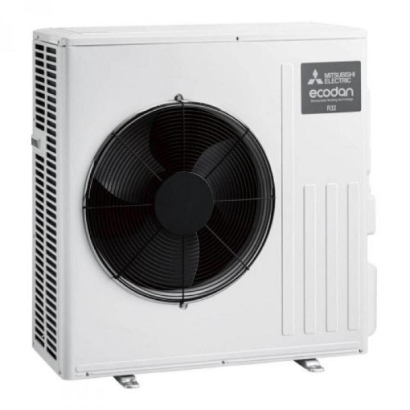 Pachet pompa de caldura Mitsubishi, Eco Inverter,reversibila, cylinder 170L, R32, 4 kw, 220V