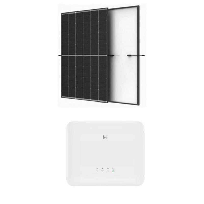 GOODWE, TRINA SOLAR GOODWE, TRINA SOLAR Kit on-grid monofoazat goodwe 6kw