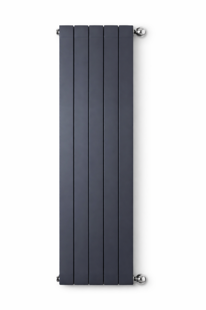 FONDITAL FONDITAL Calorifer inalt din aluminiu, ledro, negru, 1600x90 mm, 5 elementi, 1774w