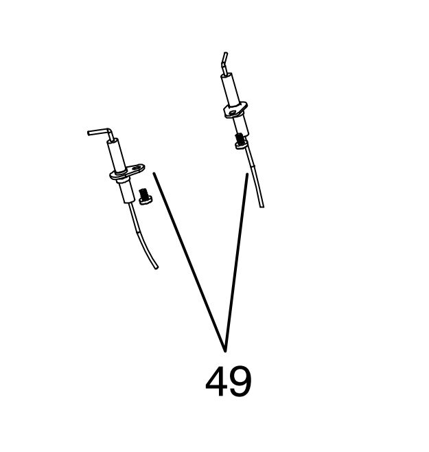ELECTROD APRINDERE / IONIZARE PT. VISION, VISION II 24SE,SB