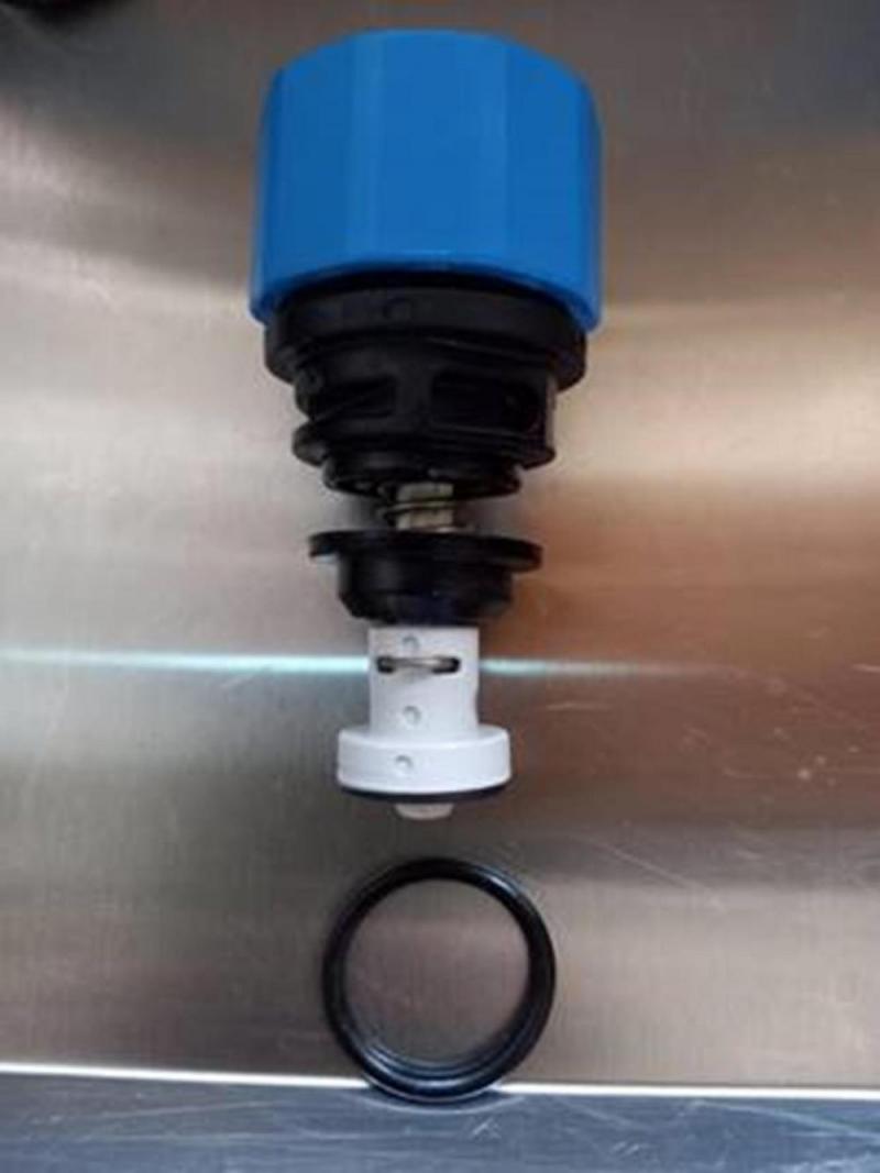 robinet 12 Robinet retur pentru distribuitor pres block, push-fit