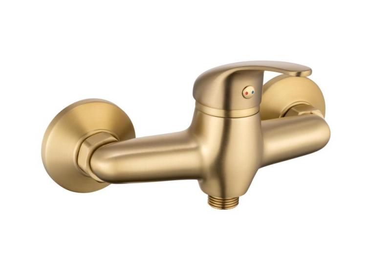 baterie cada cu dus Baterie dus kroner nico auriu mat