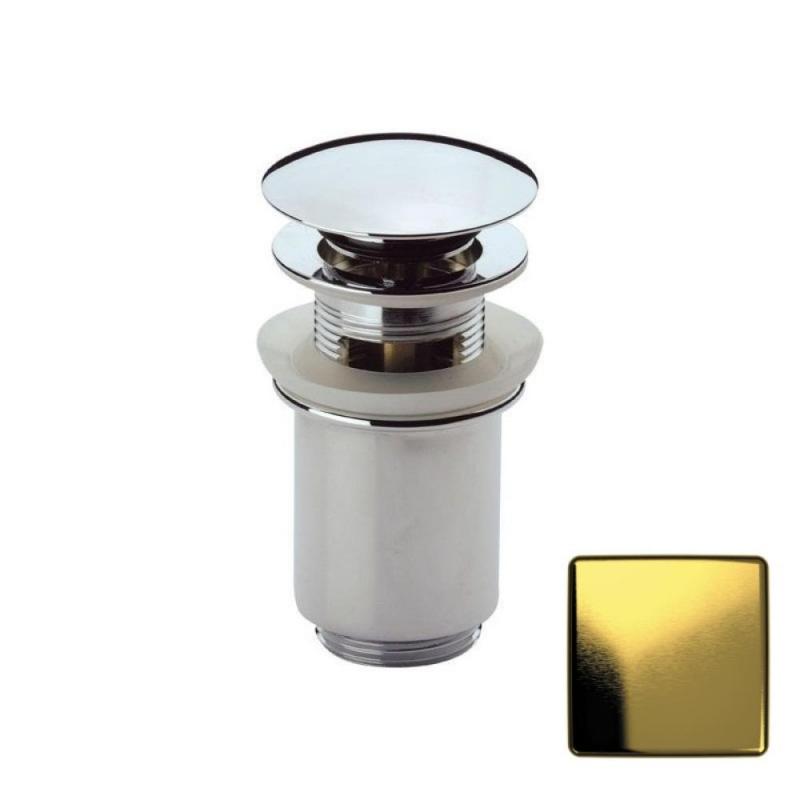 Plumbing Fixture Hardware & Parts Ventil de scurgere, daniel, click-clack, cu preaplin, alama mata
