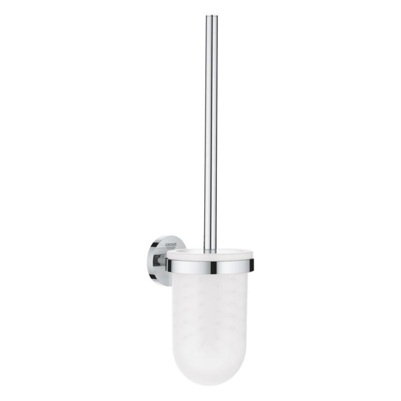 PORTPERIE WC ESSENTIALS,CROM,STICLA/METAL,FIXARE PE PERETE ASCUNSA