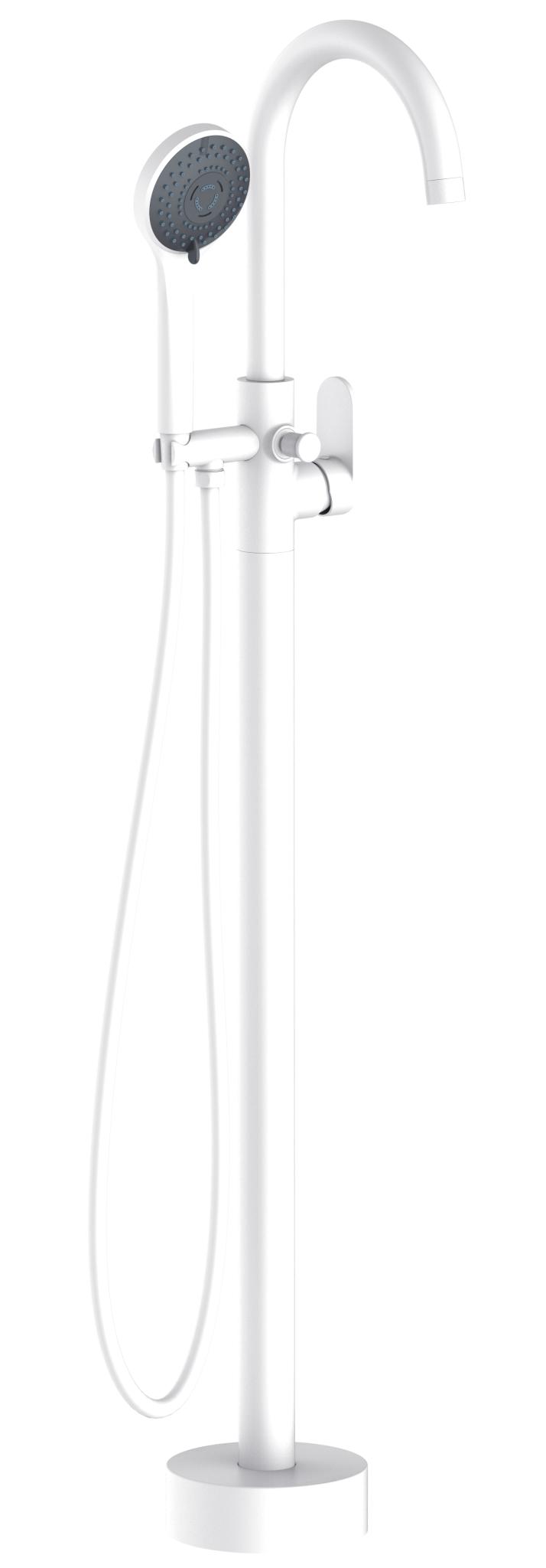 baterie cada cu dus KRONER Baterie kroner karma cada/dus,freestanding,alb