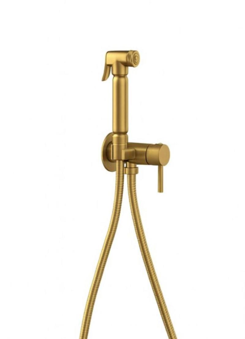 baterie cada cu dus DEMM Pachet dus igienic, demm, alama mata