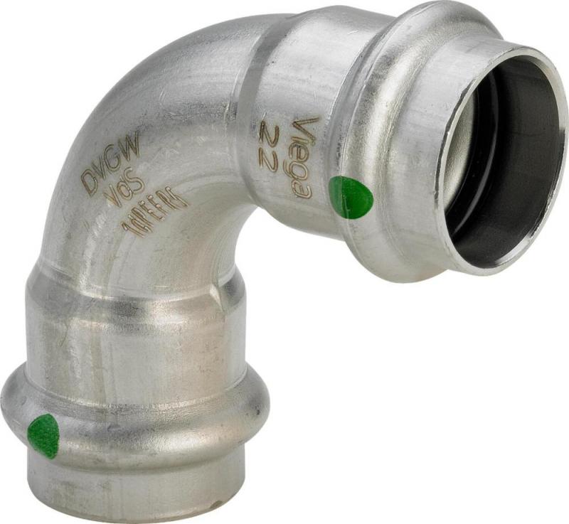 Pipe Adapters & Bushings VIEGA Teu redus inox viega sertizare 108 x 35 x108