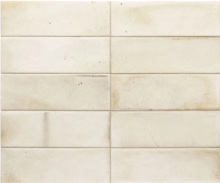 Wall & Ceiling Tile Faianta, equipe, hanoi white, 6.5x20 cm, lucioasa