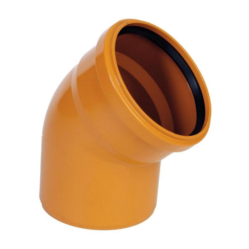 Pipe Connectors PVC KG Cot pp, 30 grade,sudat, canalizare exterioara, d.315 mm