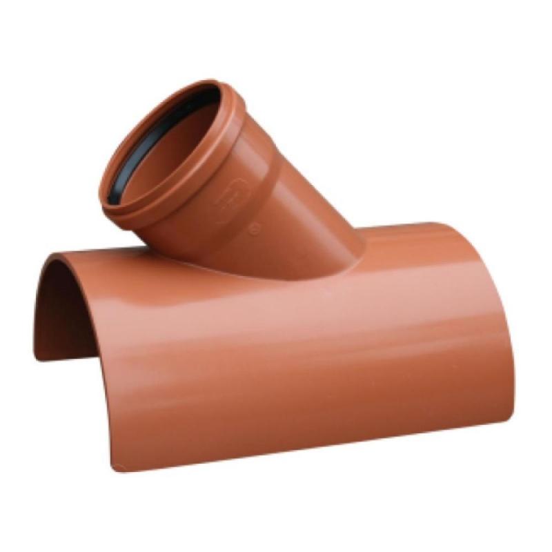 camine canalizare PVC KG Sa pvc, 45 grade, sudata, bransament, canalizare exterioara,d.110x110mm