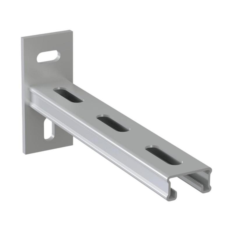 NICZUK NICZUK Brat consola din otel galvanizat din profil 41x21mm, grosime 2mm, lungime 240mm