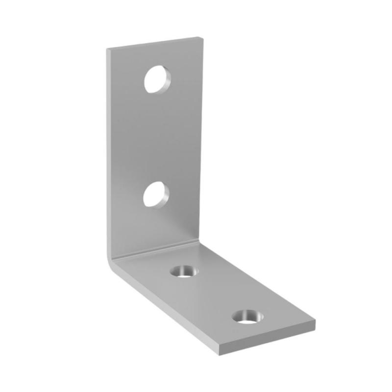 NICZUK NICZUK Cornier cu 4 gauri, 90 grade din otel galvanizat, pentru profil 30x16, 30x30mm