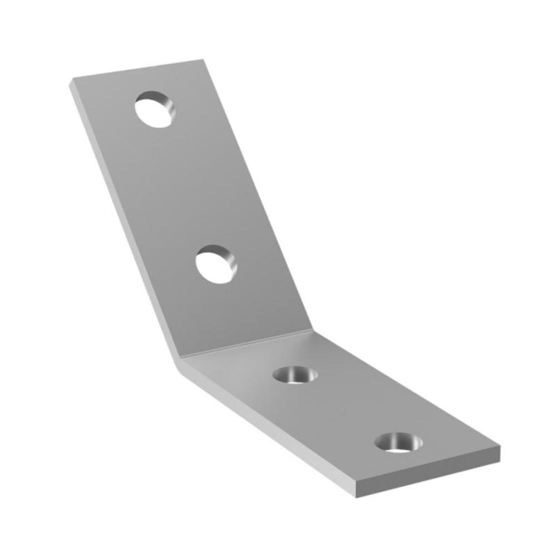 NICZUK NICZUK Cornier cu 4 gauri, 135 grade din otel galvanizat, pentru profil 41x21, 41x41, 41x62mm si profile 41 duble