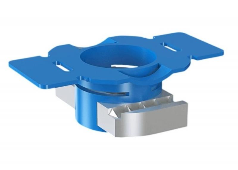 NICZUK NICZUK Piulita glisanta dintata pro din otel galvanizat cu element de blocare din material sintetic 34x20x6mm, filet m8, pentru