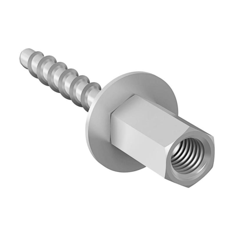 NICZUK NICZUK Surub beton pentru fixat tija filetata m8/m10, din otel galvanizat, dimensiuni 6x55mm