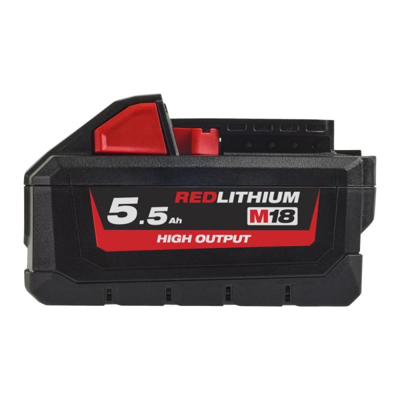 Power Tool Batteries MILWAUKEE -acumulator 5.5 ah milwaukee m18 high output, m18hb5.5