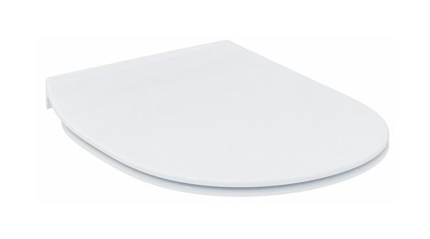 -capac vas wc, ideal standard, connect, slim, soft close, duroplast, alb, 37x43.5x2cm outlet
