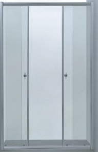 ^*perete cada thetis, profil alb, din aluminiu, geam 6 mm sablat ,l.170xh.140cm outlet