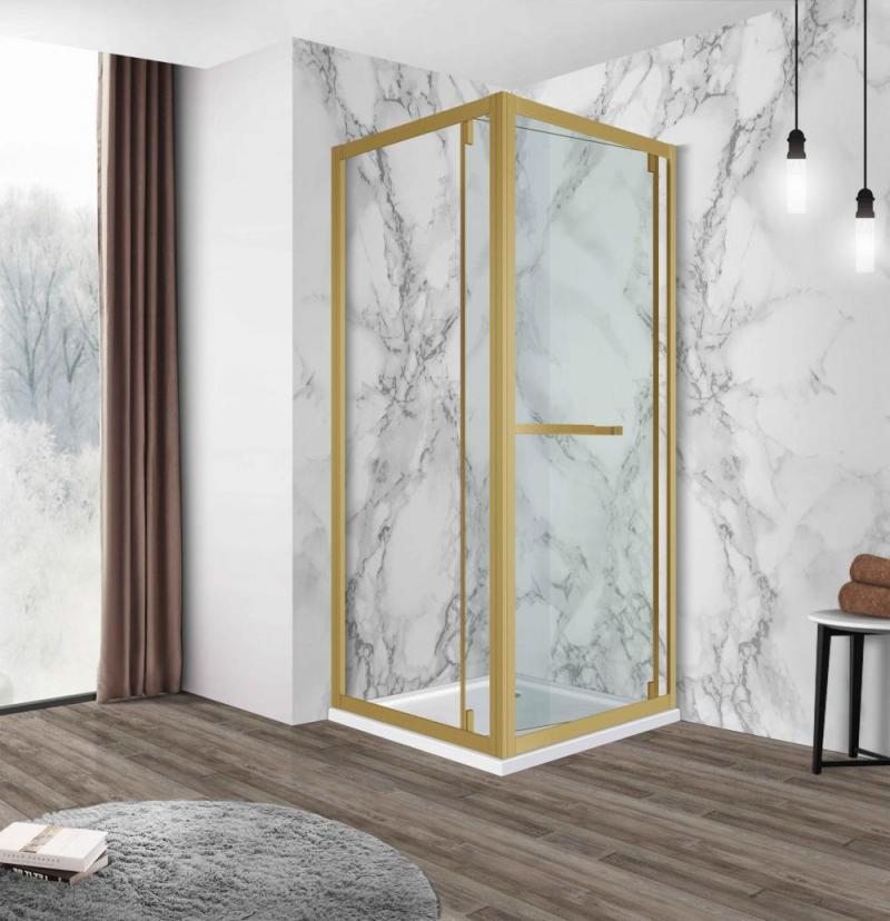 Plumbing Fixtures ROMSTAL Cabina dus evolution slide in 90x90 a