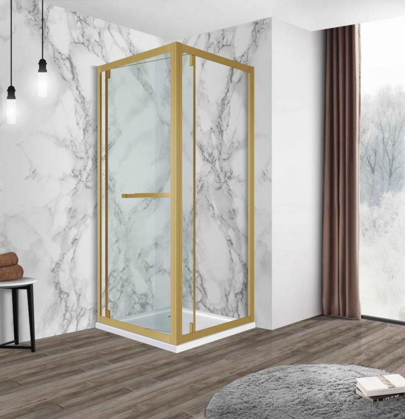 Plumbing Fixtures ROMSTAL Cabina dus evolution slide in 90x90 a sx