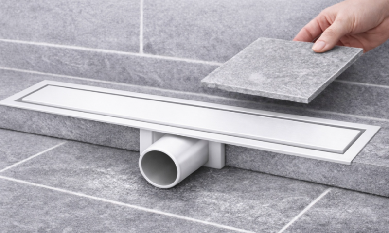 Drains BELFORM Rigola nova 60 cm alb