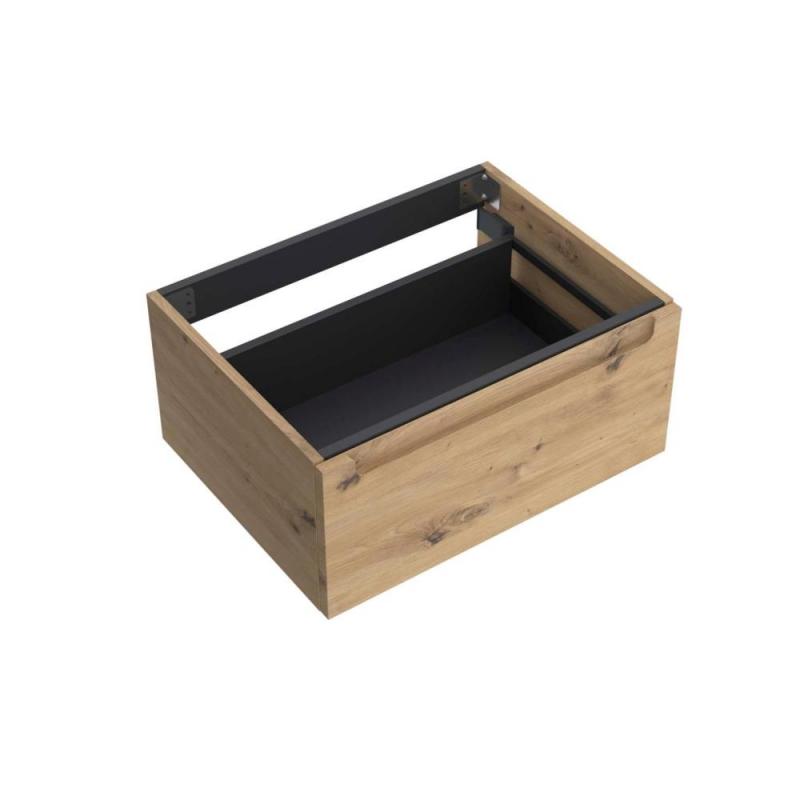 Bathroom Vanities SALGAR Mobilier pentru lavoar, salgar, monterrey, suspendat, montana oak, front mdf, 59.8x45x27 cm