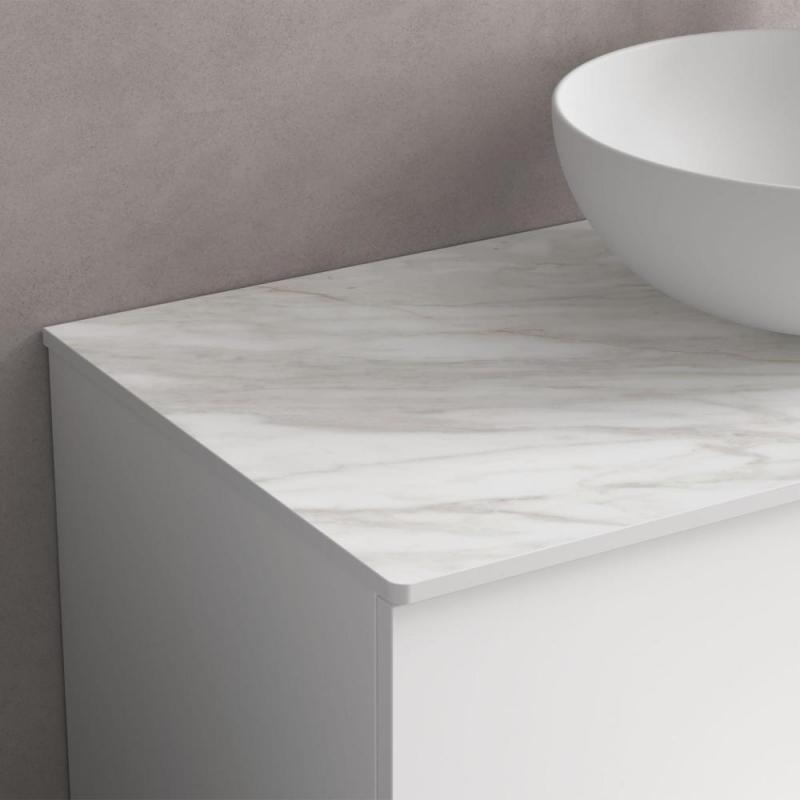 Countertops N/A Blat pentru mobilier, salgar, white marble, 60x46x1.2 cm