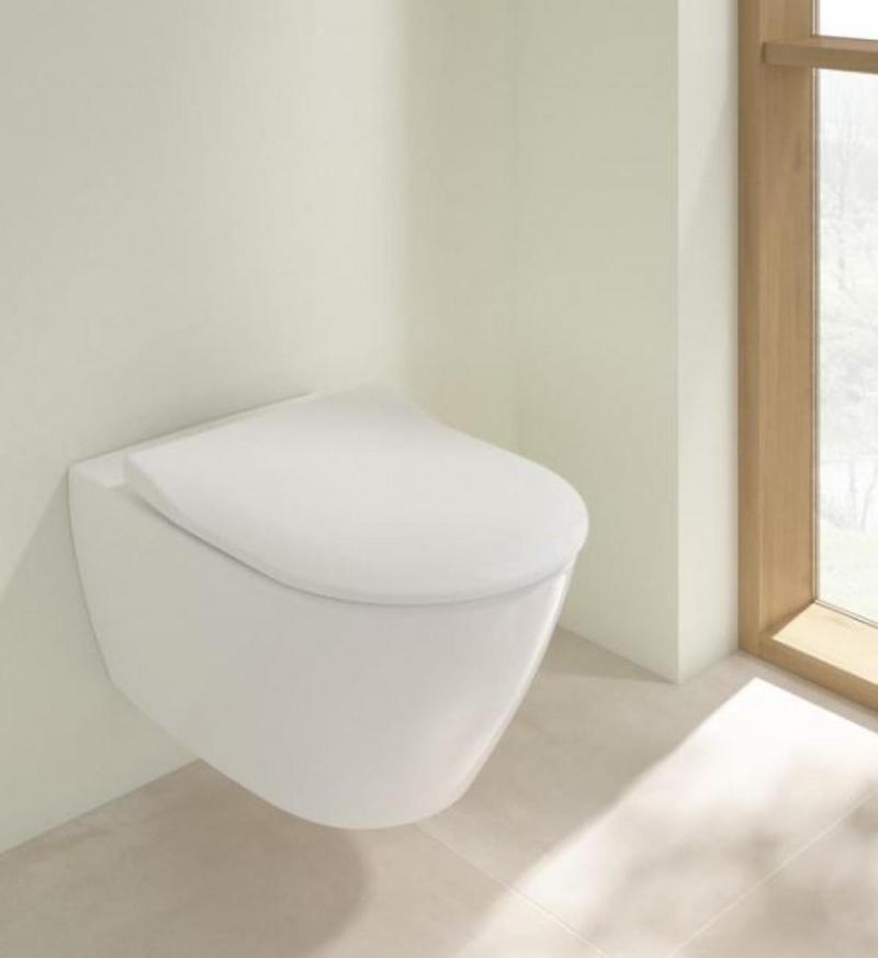 Vas WC suspendat villeroy boch subway 2 0 cu capac alb