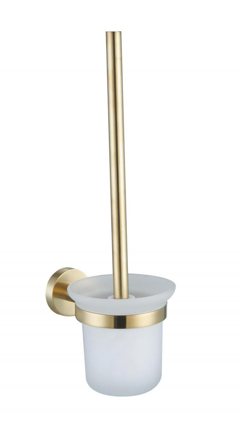 Toilet Brushes & Holders KRONER Portperie,sticla mata,kroner,rio aur periat