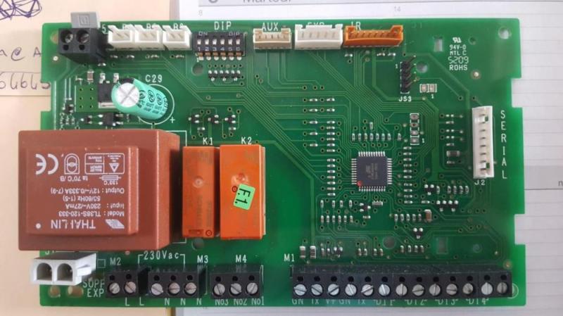 placa electronica whirlpool pret Placa electronica control master / slave, rhoss, kcms, carel, pentru ventiloconvector yardy, minicentrala tratare aer utn