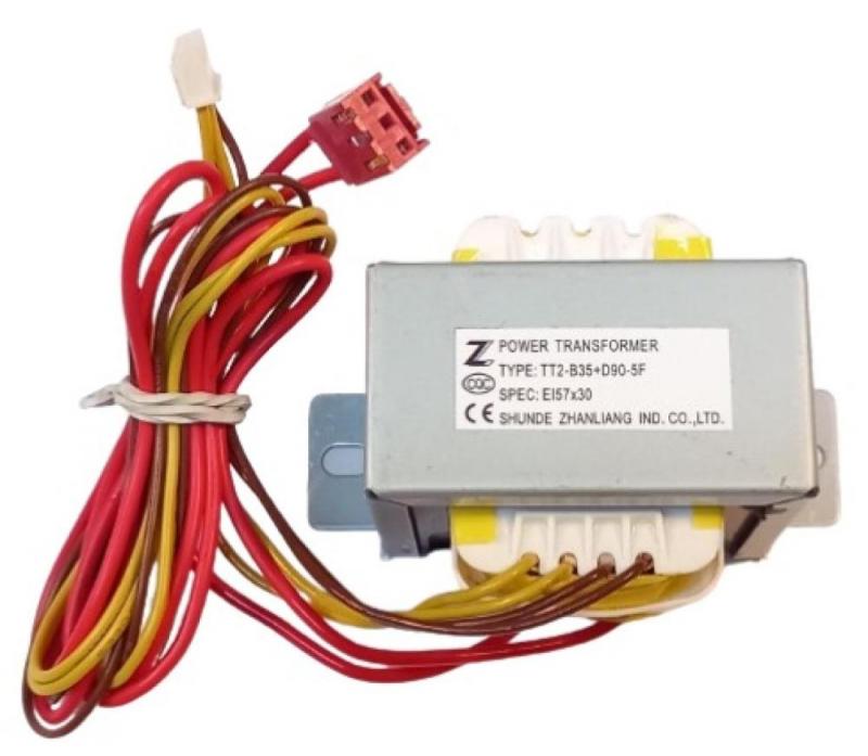 Transformator alimentare, Midea, Ui 220Vac / Ue 9Vac, 350mA + 13.5Vac, 900mA, pentru chiller MGBL-F130W/RN1, MGBL-F200W/RN1