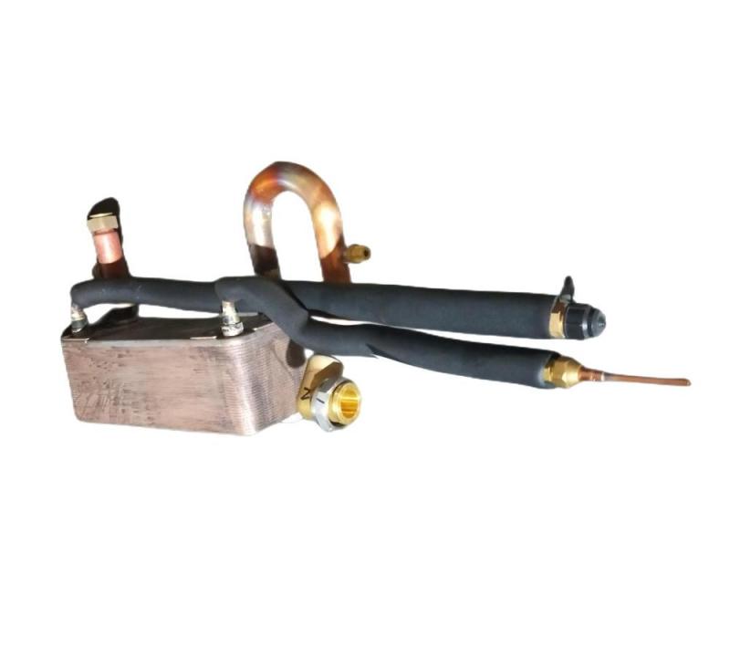 Heating, Ventilation & Air Conditioning Kit schimbator in placi + racorduri freon, midea, 15710600000262, ach40-62ah-f, pentru pompa de caldura 81pc1014 (12kw)
