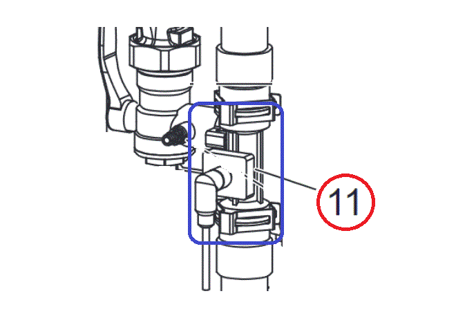 Romstal MITSUBISHI Senzor curgere, mitsubishi, pentru ui ehse-ym9ec/cr1, ehse-mec/cr1, erse-ym9ec/cr1, erse-mec/cr1