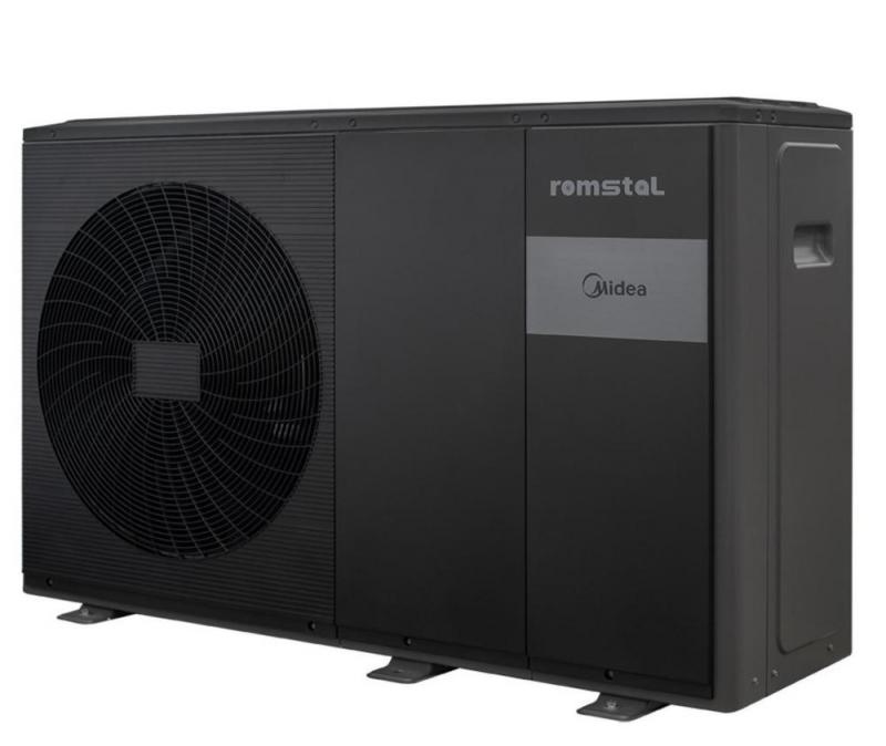 Pool & Spa ROMSTAL Pompa de caldura aer-apa romstal ecoheat by midea, monobloc, incalzire/racire, r32, 12 kw, 220v, eh3