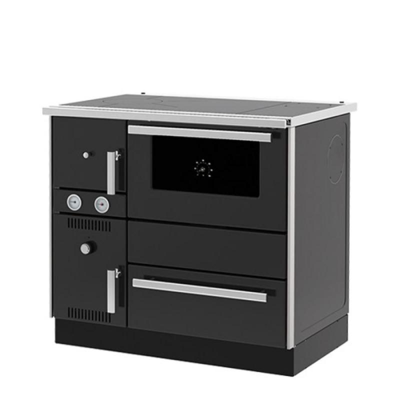 SOBA INCALZIRE CENTRALIZATA, DIN OTEL/INOX CU PLITA/CUPTOR, ALFA