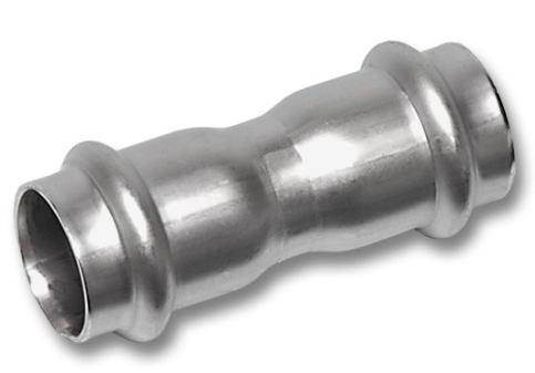 Mufa, otel inox, sertizare, Nirotherm, F, Sanha, D.15mm
