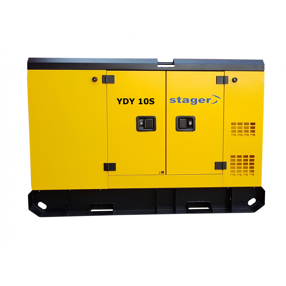  Stager 1158000010S Generator insonorizat, silent 1500rpm, diesel, monofazat 8.6-9.5kVA