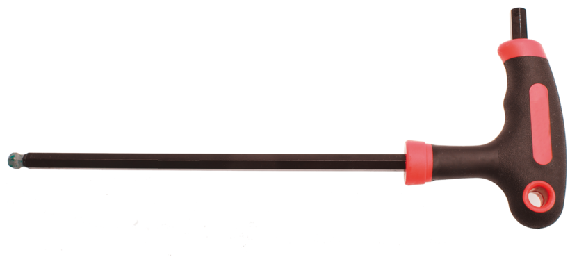 BGS DIY 7882-2.5 Şurubelniţă cu mâner T şi lamă laterală | Inbus / Inbus cu cap sferic 2,5 mm