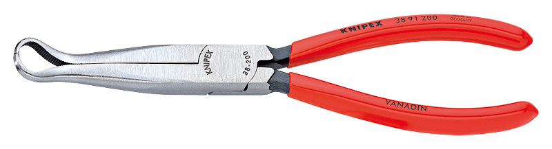 Knipex 3891200 Cleste pentru bujii cu manere acoperite in plastic, lungime 200 mm