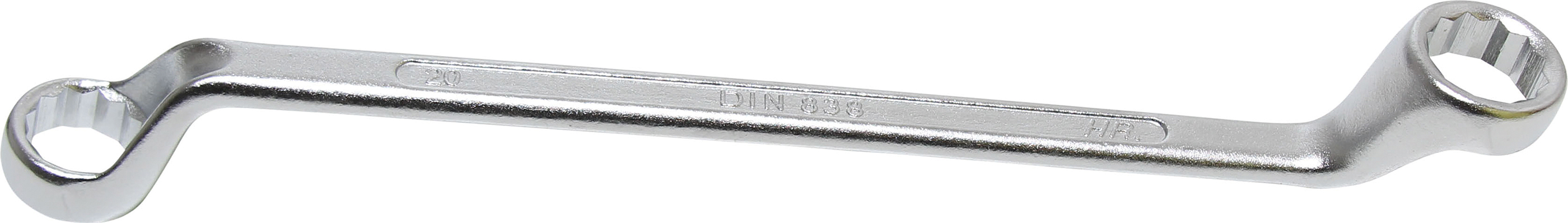BGS 1214-20x22 Cheie inelara dubla cu cot, 20x22 mm