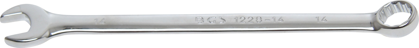 BGS 1228-14 Cheie combinată extra lungă, 14 mm