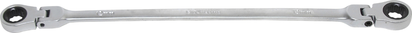 BGS 1541-12X13 Cheie inelara cu clichet dublă, articulată 12 x 13 mm