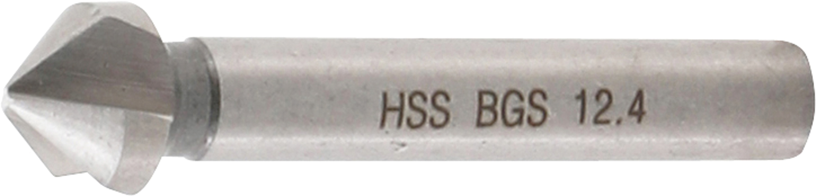 BGS 1997-4 Freza pentru zencuit HSS, DIN 335 Forma C,  Ø 12,4 mm